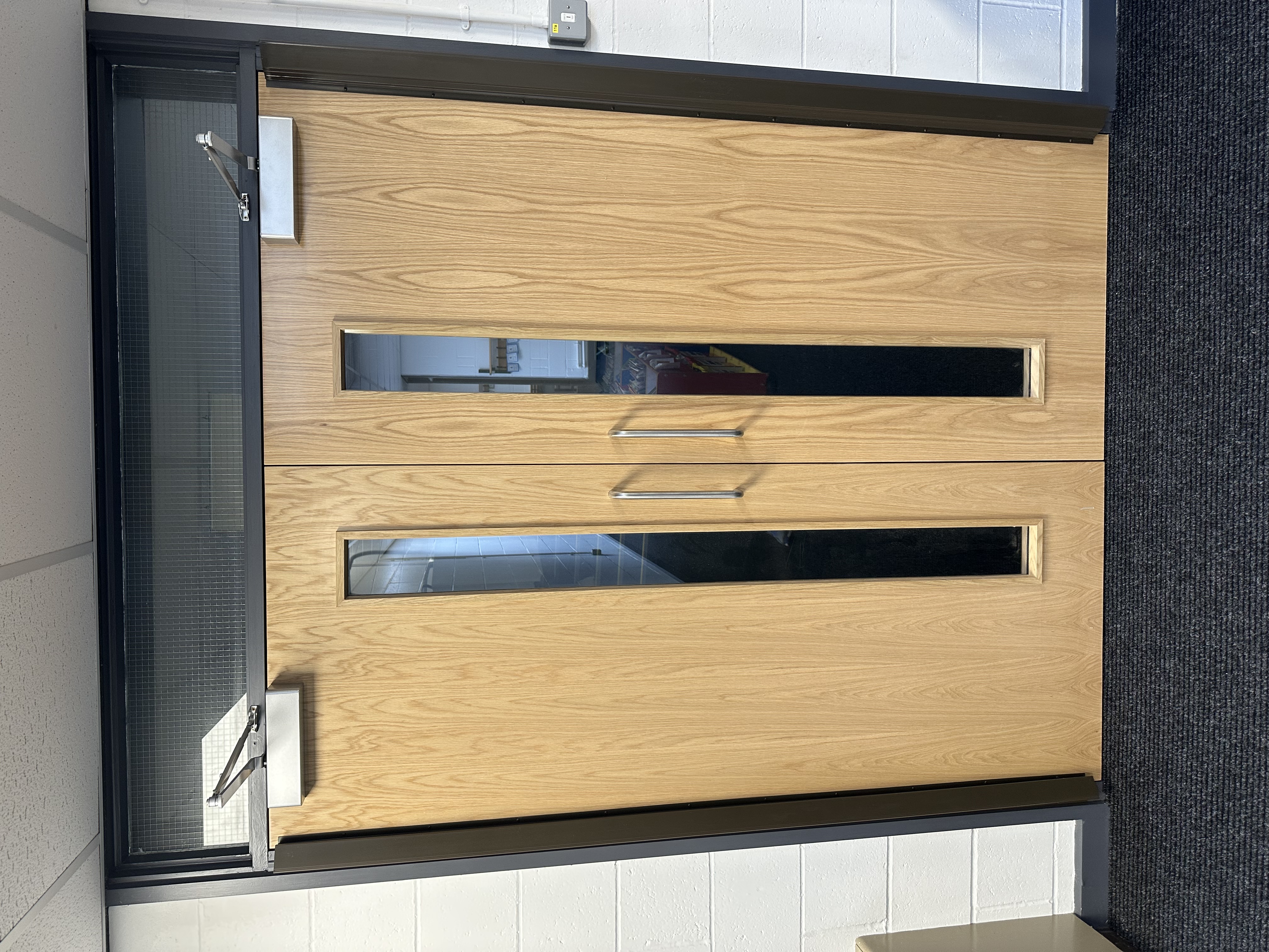 Fire door installation