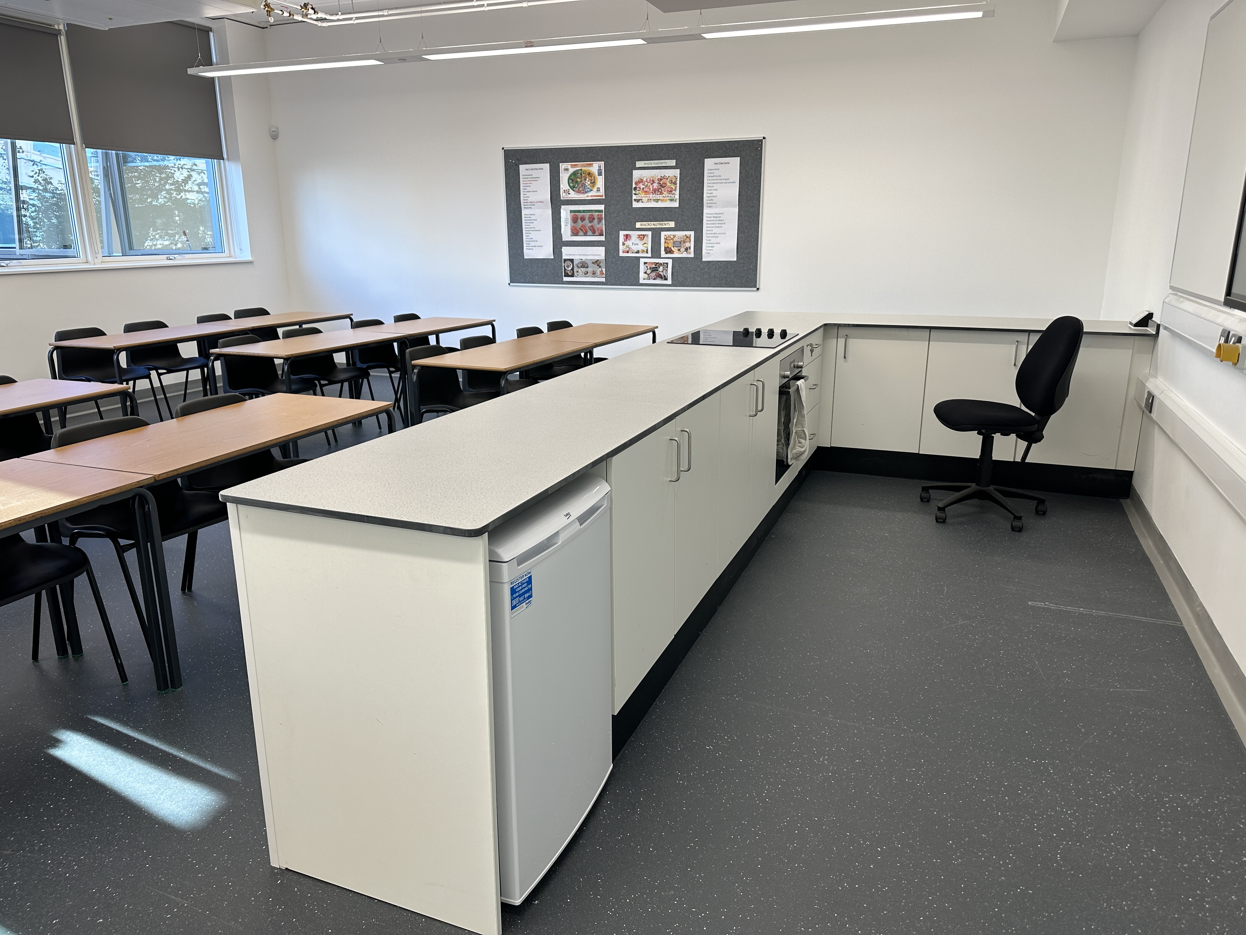 Food technology room fit-out
